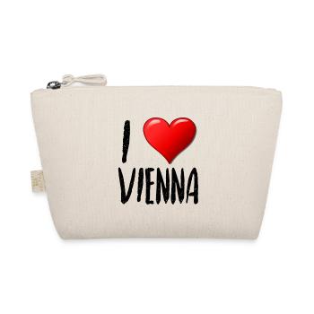 I Love Vienna - Organic Pouch - nature - Front