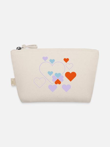 herzen - Organic Pouch - nature - Front