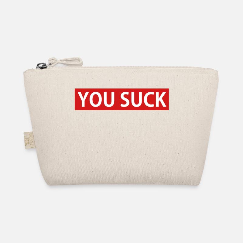 YOU SUCK Bio-Täschchen