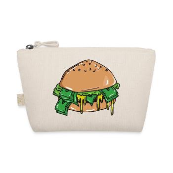 Money-Burger Geld-Burger - Bio-Täschchen - Natur - Vorne