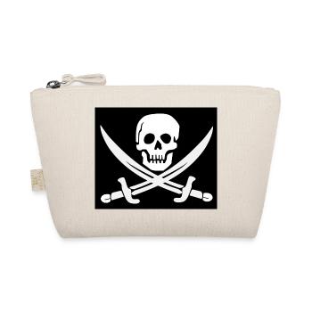 Crâne et épées Pirate Emblem - Trousse biologique - nature - Devant