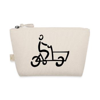 Bakfiets Lastenrad Fahrrad - Bio-Täschchen - Natur - Vorne
