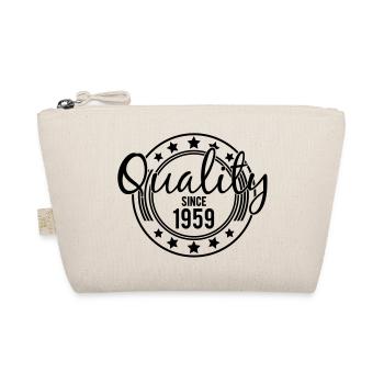 Birthday - Quality since 1959 (uk) - Organic Pouch - nature - Front