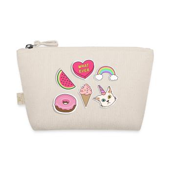 Emojis - Katze, Regenbogen, Wassermelone, Eiscrem - Bio-Täschchen - Natur - Vorne