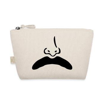 moustache mustache nez nose1 - Trousse biologique - nature - Devant