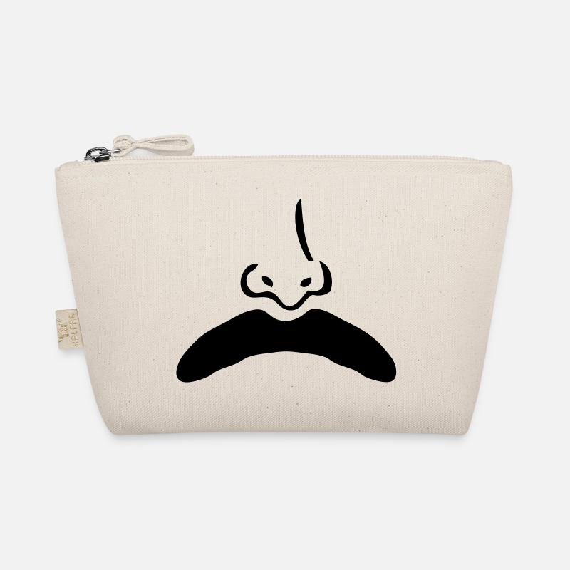 mustache mustache nose nose1 Organic Pouch
