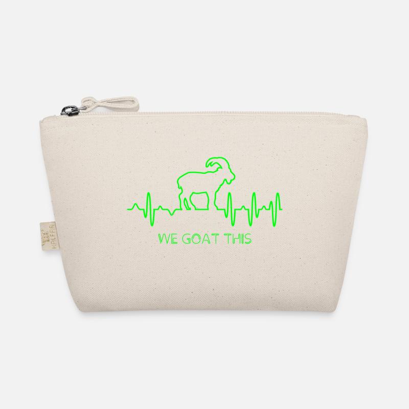 Goat ECG - Organic Pouch - nature