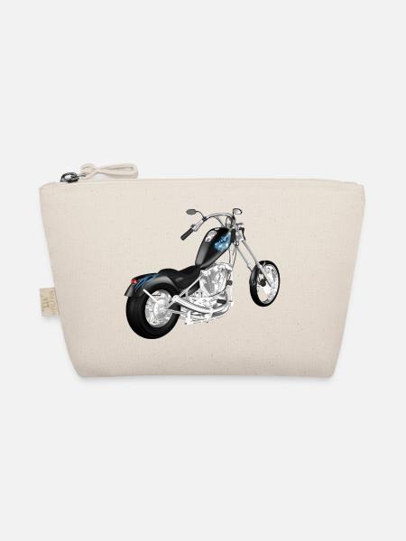 Motorrad - Bio-Täschchen - Natur