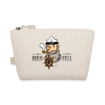 Sailor -Born to be free - Bio-Täschchen - Natur - Vorne