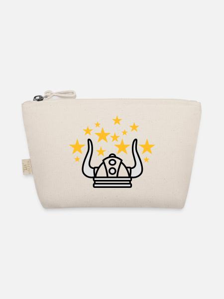 Wikinger Idee | Viking idea - Organic Pouch - nature - Front