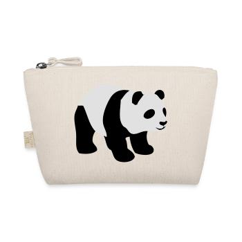 Panda - Bio-Täschchen - Natur - Vorne