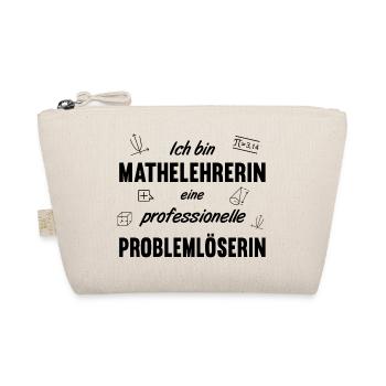 funny shirt for a math teacher - Organic Pouch - nature - Front