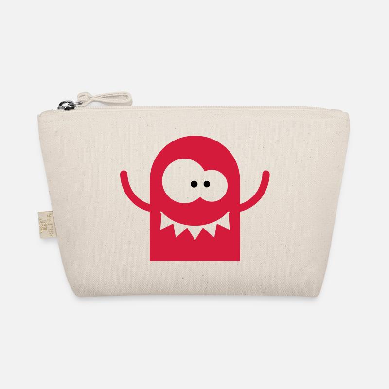 A crazy monster Organic Pouch