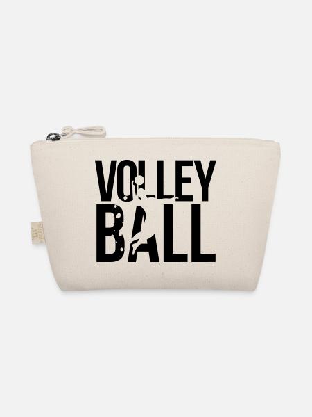 volleyball - Bio-Täschchen - Natur - Vorne