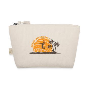 Beachvolleyball - Bio-Täschchen - Natur - Vorne
