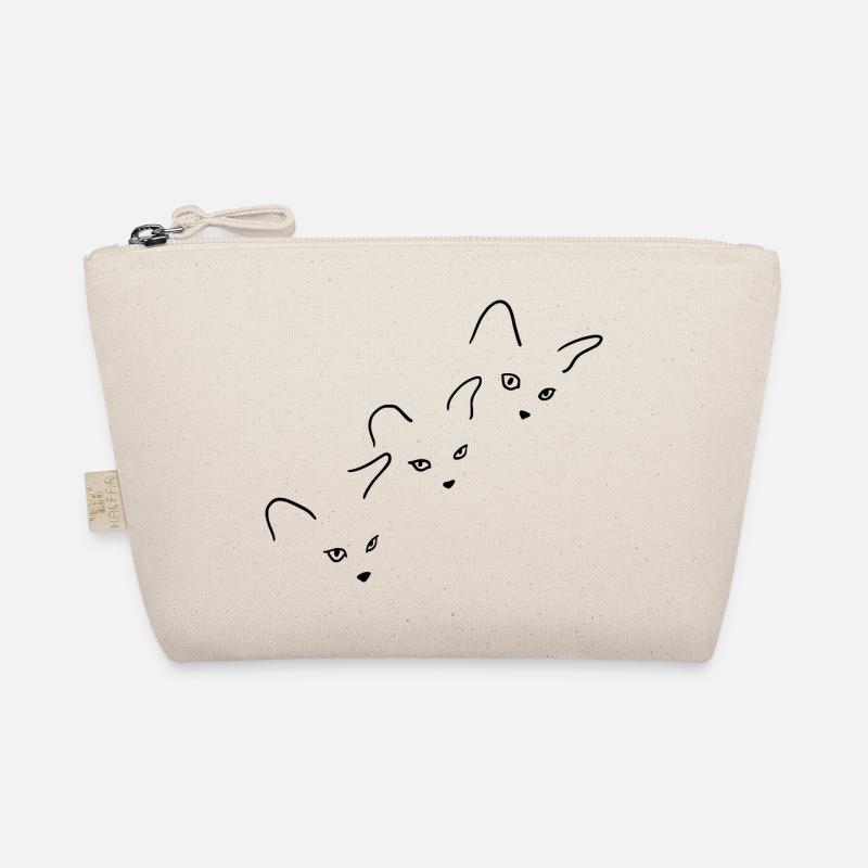 cats Katzen - Bio-Täschchen - Natur