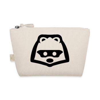 waschbaer - raccoon - Bio-Täschchen - Natur - Vorne