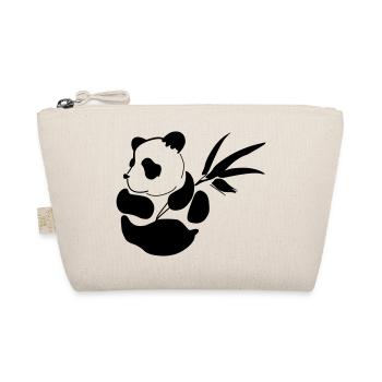 Baby Panda - Bio-Täschchen - Natur - Vorne