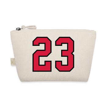 23 sports jersey football number new - Organic Pouch - nature - Front