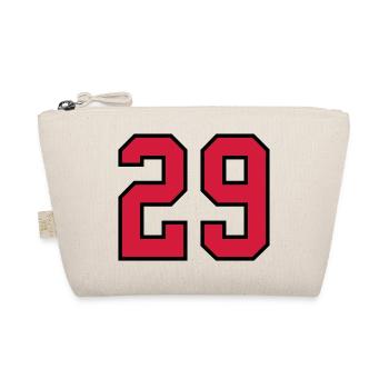 29 sports jersey football number new - Organic Pouch - nature - Front