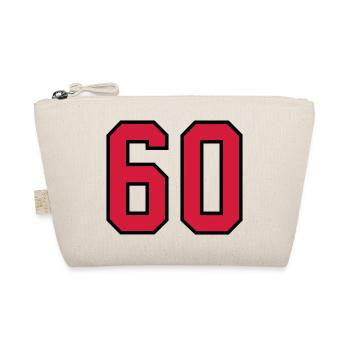 60 sports jersey football number new - Bio-Täschchen - Natur - Vorne