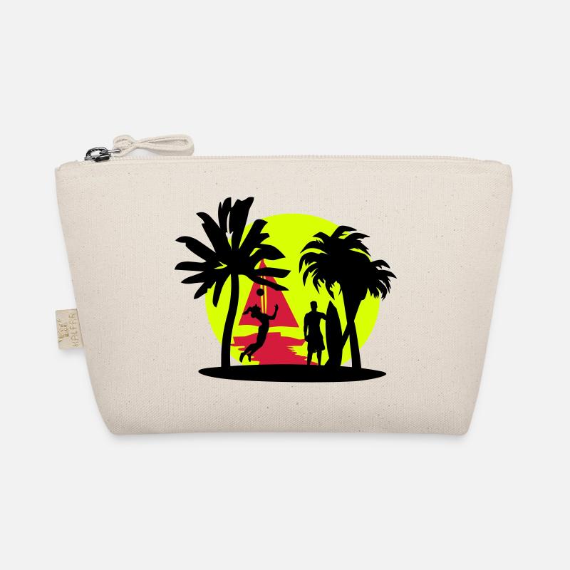 Beach, summer, sun Organic Pouch