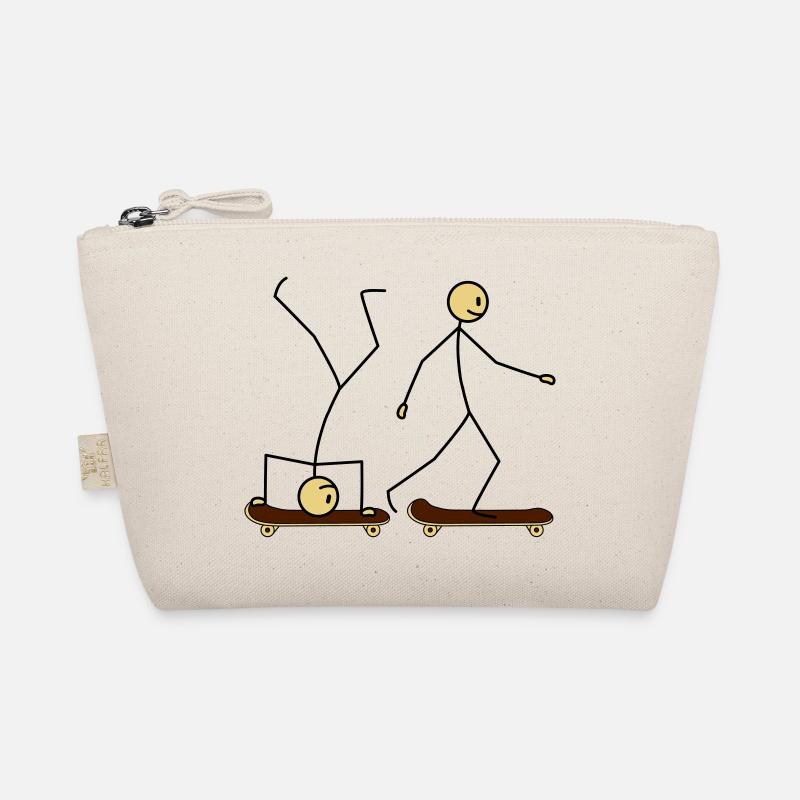 Skateboard Fun Bio-Täschchen