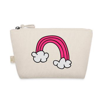 Kinderzeichnungen: Regenbogen - Organic Pouch - nature - Front