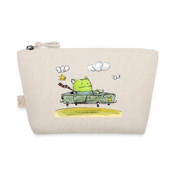 Frog t-shirt - Organic Pouch - nature - Front