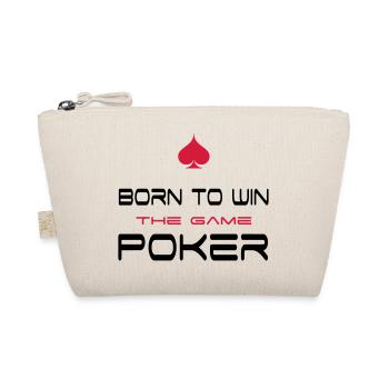 poker - Bio-Täschchen - Natur - Vorne