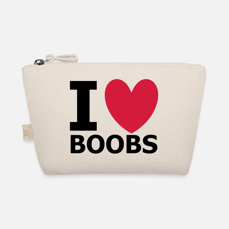 I Love Boobs Trousse biologique