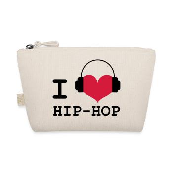 I Love Hip-Hop - Organic Pouch - nature - Front