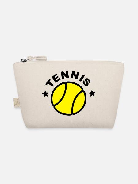 tennis - Bio-Täschchen - Natur - Vorne