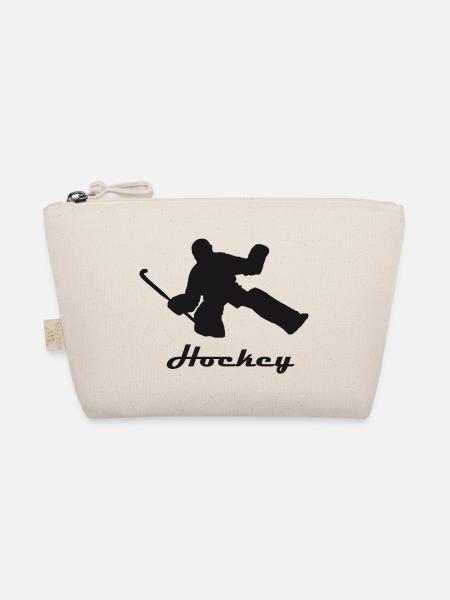 Hockey - Bio-Täschchen - Natur - Vorne