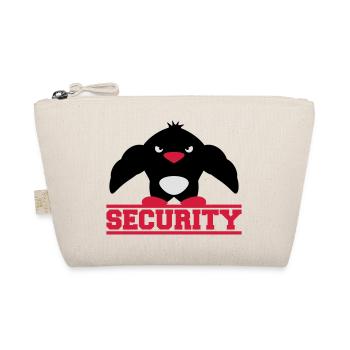 Security Muscle Penguin - Bio-Täschchen - Natur - Vorne