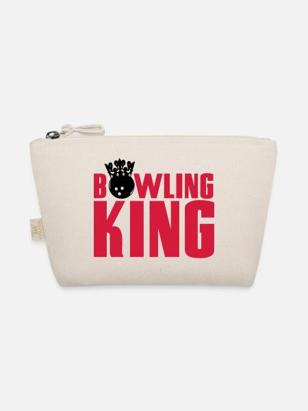 Bowling King - Bio-Täschchen - Natur - Vorne
