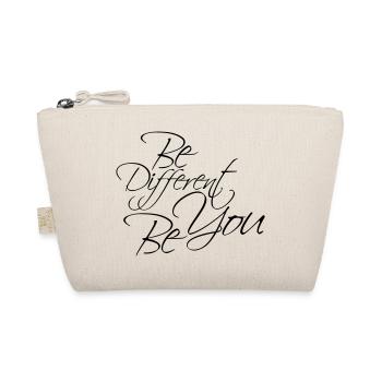 Be Different Be You Design - Organic Pouch - nature - Front