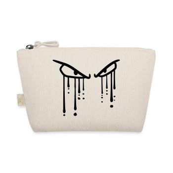 déposer 2 yeux graffiti cri hurler traenen eu - Trousse biologique - nature - Devant