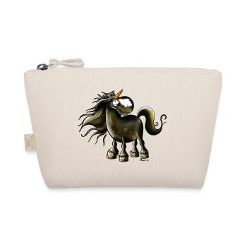 Horse Plays Unicorn - Organic Pouch - nature - Front