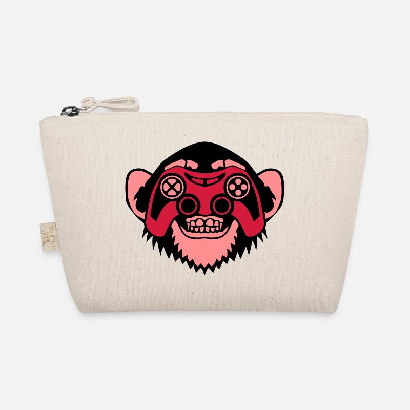 monkey controller games eye joystick geek Organic Pouch