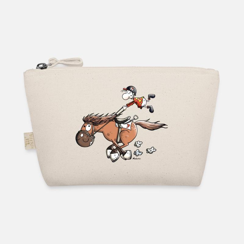 Rasendes Rennpferd Bio-Täschchen