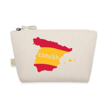 Karte Spanien, Spain, Map, Flag Map Spain - Organic Pouch - nature - Front