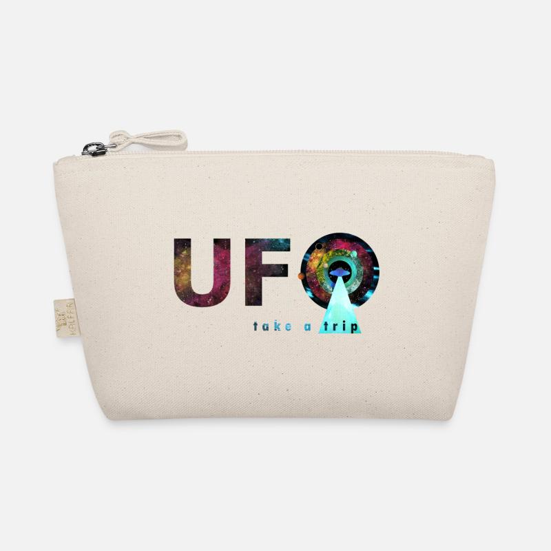 ufo - take a trip - Organic Pouch - nature