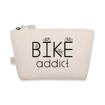 Bike Addict - Organic Pouch - nature - Front