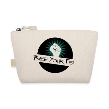 Raise Your Fist For Angerfist - Organic Pouch - nature - Front