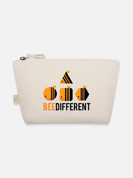 Bee Different - Bio-Täschchen - Natur