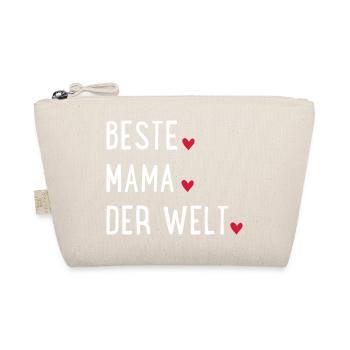 Beste Mama der Welt - Bio-Täschchen - Natur - Vorne