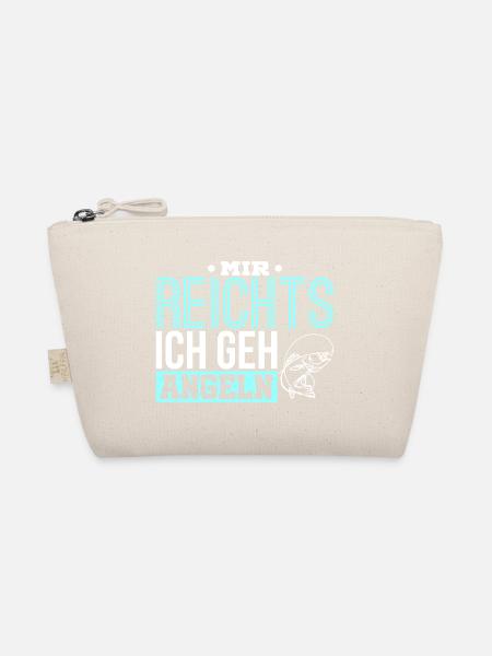 Mir Reichts ich geh Spruch Angeln Geschenk - Bio-Täschchen - Natur
