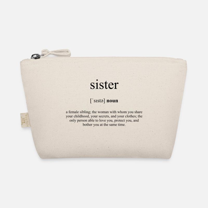 Sister (Schwester) Definition Dictionary Organic Pouch