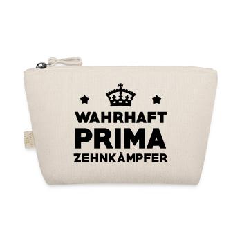 Zehnkampf / Zehnkämpfer / Zehnkämpferin / Sport - Bio-Täschchen - Natur - Vorne